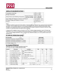 IS25LD040-JVLE-TR Datasheet Page 23