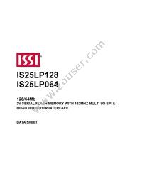 IS25LP064-JKLE Datasheet Cover