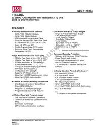 IS25LP064-JKLE Datasheet Page 2