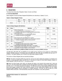 IS25LP064-JKLE Datasheet Page 14