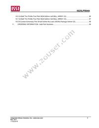 IS25LP064A-JGLE-TR Datasheet Page 6