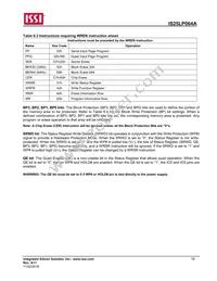 IS25LP064A-JGLE-TR Datasheet Page 16