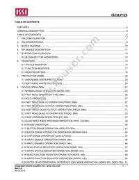 IS25LP128-JGLE-TR Datasheet Page 4