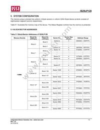 IS25LP128-JGLE-TR Datasheet Page 13