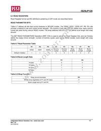 IS25LP128-JGLE-TR Datasheet Page 18