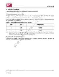 IS25LP128-JGLE-TR Datasheet Page 20