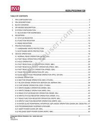 IS25LP128-JMLE Datasheet Page 4