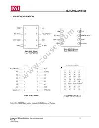 IS25LP128-JMLE Datasheet Page 6