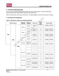 IS25LP128-JMLE Datasheet Page 11
