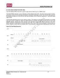 IS25LP128-JMLE Datasheet Page 23