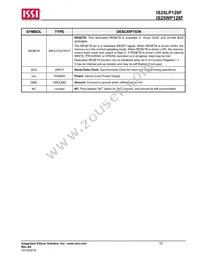 IS25LP128F-JLLE Datasheet Page 10
