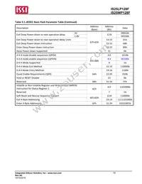 IS25LP128F-JLLE Datasheet Page 19