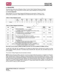 IS25LP128F-JLLE Datasheet Page 20