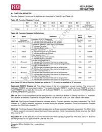 IS25LP256D-RMLE Datasheet Page 19