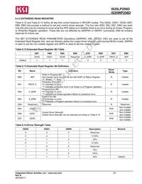 IS25LP256D-RMLE Datasheet Page 23