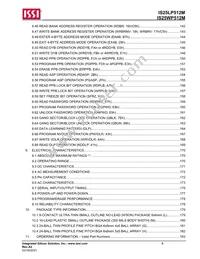 IS25LP512M-RHLE Datasheet Page 6