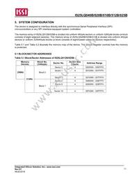 IS25LQ020B-JDLE-TR Datasheet Page 11