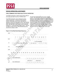 IS25LQ040-JBLE Datasheet Page 20