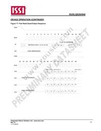 IS25LQ040-JBLE Datasheet Page 23