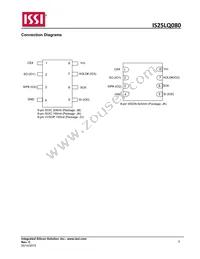 IS25LQ080-JNLE-TR Datasheet Page 3