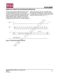 IS25LQ080-JNLE-TR Datasheet Page 20