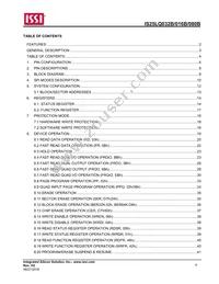IS25LQ080B-JNLE-TR Datasheet Page 4