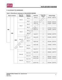 IS25LQ080B-JNLE-TR Datasheet Page 13