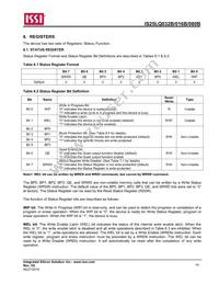 IS25LQ080B-JNLE-TR Datasheet Page 14