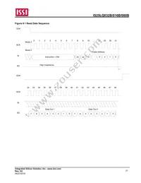 IS25LQ080B-JNLE-TR Datasheet Page 21