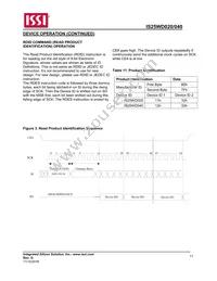 IS25WD040-JVLE-TR Datasheet Page 11