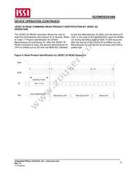 IS25WD040-JVLE-TR Datasheet Page 12