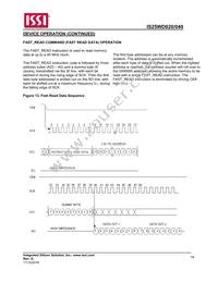 IS25WD040-JVLE-TR Datasheet Page 18