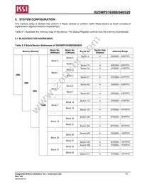 IS25WP016-JMLE Datasheet Page 13