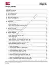 IS25WP016D-JLLE Datasheet Page 4