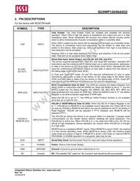 IS25WP032-JBLE Datasheet Page 9