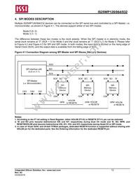 IS25WP032-JBLE Datasheet Page 12