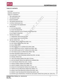 IS25WP032A-JMLE Datasheet Page 4