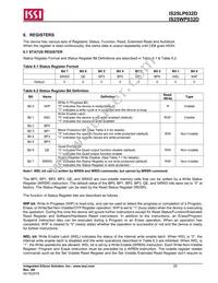 IS25WP032D-RMLE-TR Datasheet Page 20