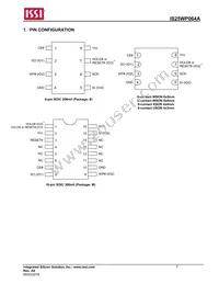 IS25WP064A-RMLE-TR Datasheet Page 7