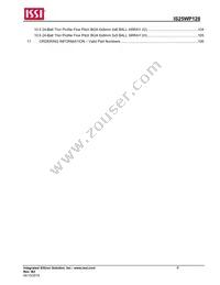 IS25WP128-RHLE-TR Datasheet Page 6