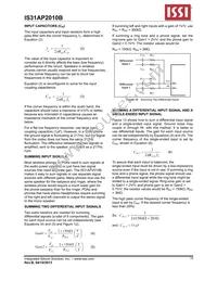 IS31AP2010B-UTLS2-TR Datasheet Page 10