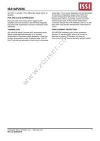IS31AP2036-CLS2-TR Datasheet Page 13