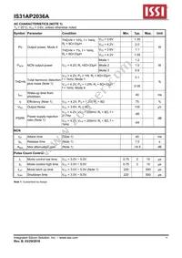 IS31AP2036A-CLS2-TR Datasheet Page 6