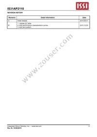 IS31AP2110-ZLS2 Datasheet Page 19