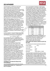 IS31AP4088D-QFLS2-TR Datasheet Page 12