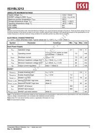 IS31BL3212-DLS2-TR Datasheet Page 4