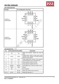 IS31BL3228B-UTLS2-TR Datasheet Page 3