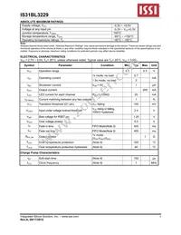 IS31BL3229-QFLS2-TR Datasheet Page 4