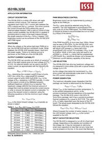 IS31BL3230-QFLS2-TR Datasheet Page 8