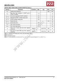 IS31FL3191-UTLS2-TR Datasheet Page 5